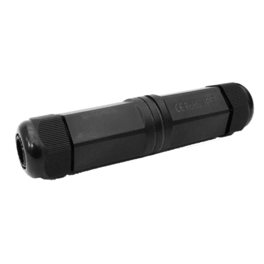 10 Meter Cat 5E Ethernet Extension with Inline IP67 Coupler