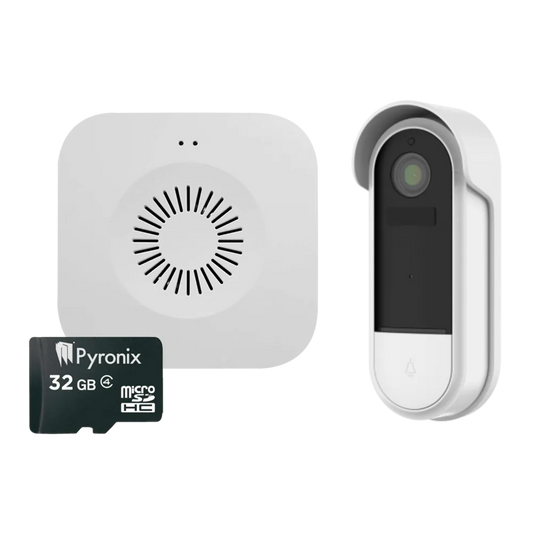 Pyronix DOORBELL/KIT-SDC Smart HD Video Doorbell and Wireless Chime Kit